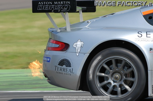 2007-06-24 Monza 277 FIA GT3 European Championship - Aston Martin DBRS9